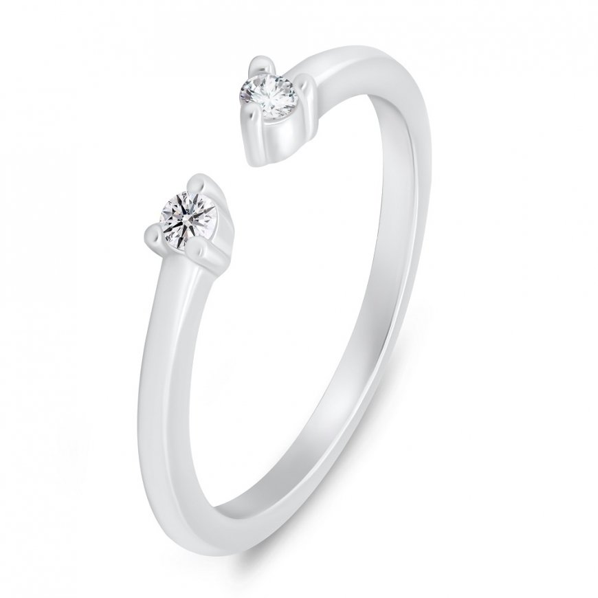 Brilio Silver Brilio Silver Charming gold-plated ring with zircons RI040Y – 2
