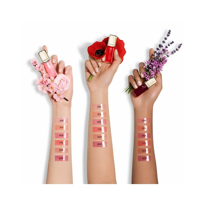 Guerlain KissKiss Bee Glow Oil lūpų blizgesys 9,5 ml 809 Lavender Glow – 5