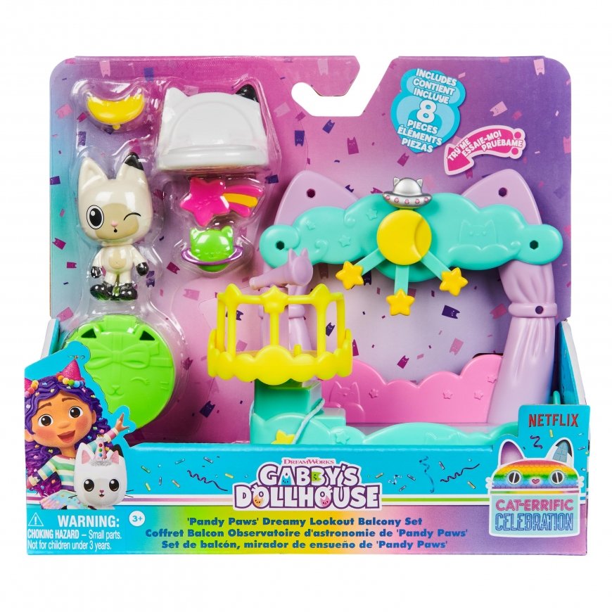 Gabby's Dollhouse Pandy Paws Dreamy Balcony – 2