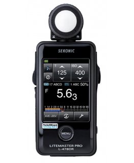 Sekonic L-478DR šviesos srauto matuoklis Juoda