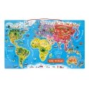 JANOD Magnetic World Map Puzzle English Version Magnetic puzzle 92 pc(s) Maps JANOD Magnetic World Map Puzzle English Version Magnetic puzzle 92 pc(s) Maps