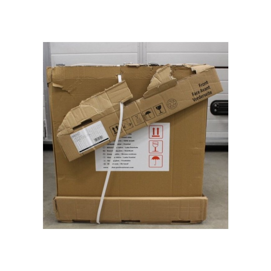 SALE OUT. 12U Wall Mounting Cabinet, Unique Series - 600x600 mm, Grey | | Wall Mounting Cabinet Unique Series | DN-19 12U-6/6 |
