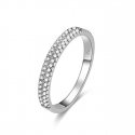 Beneto Silver ring with zircons AGG337 Beneto Silver ring with zircons AGG337