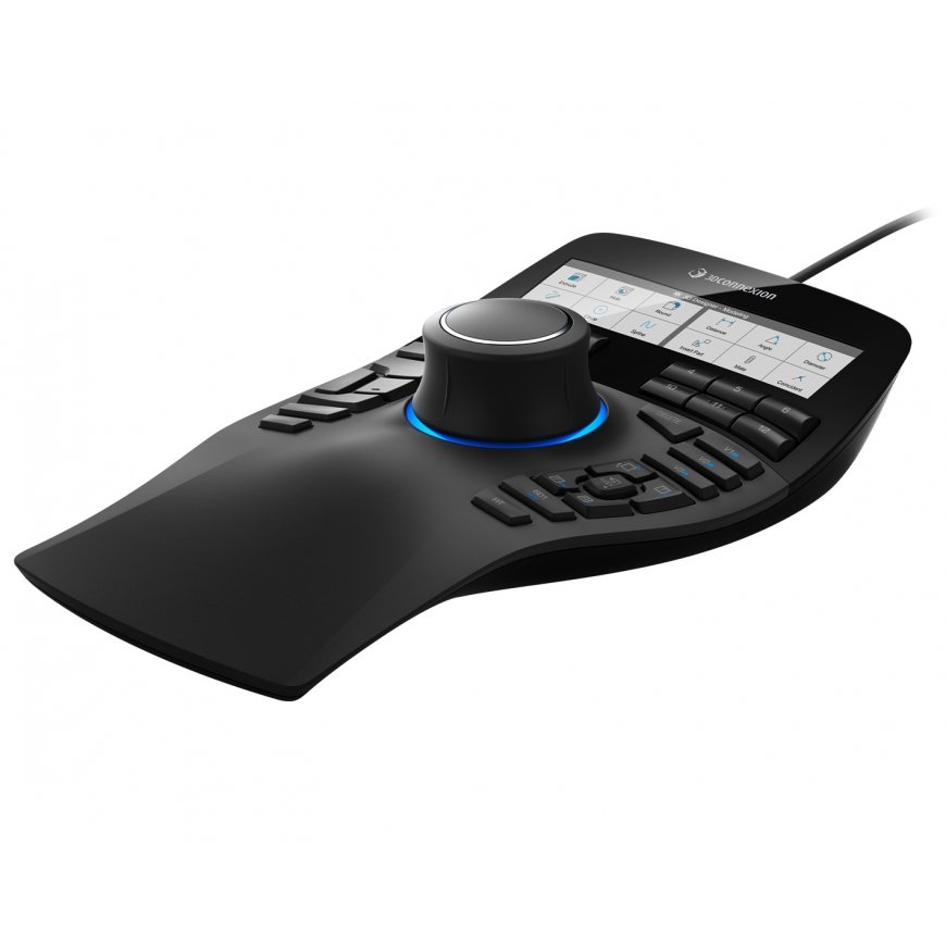 3Dconnexion SpaceMouse Enterprise Kit 2 kompiuterio pelė Biuras Abiems rankoms RF Wireless + USB Typ – 2