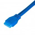 Akyga AK-CA-62 USB кабель USB 3.2 Gen 1 (3.1 Gen 1) 65 m USB 3.0 19-pin 2 x USB 3.0 Синий Akyga AK-CA-62 USB кабель USB 3.2 Gen 1 (3.1 Gen 1) 65 m USB 3.0 19-pin 2 x USB 3.0 Синий