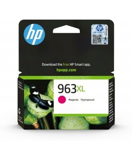 HP 963XL alkuperäinen riittoisa magenta mustepatruuna