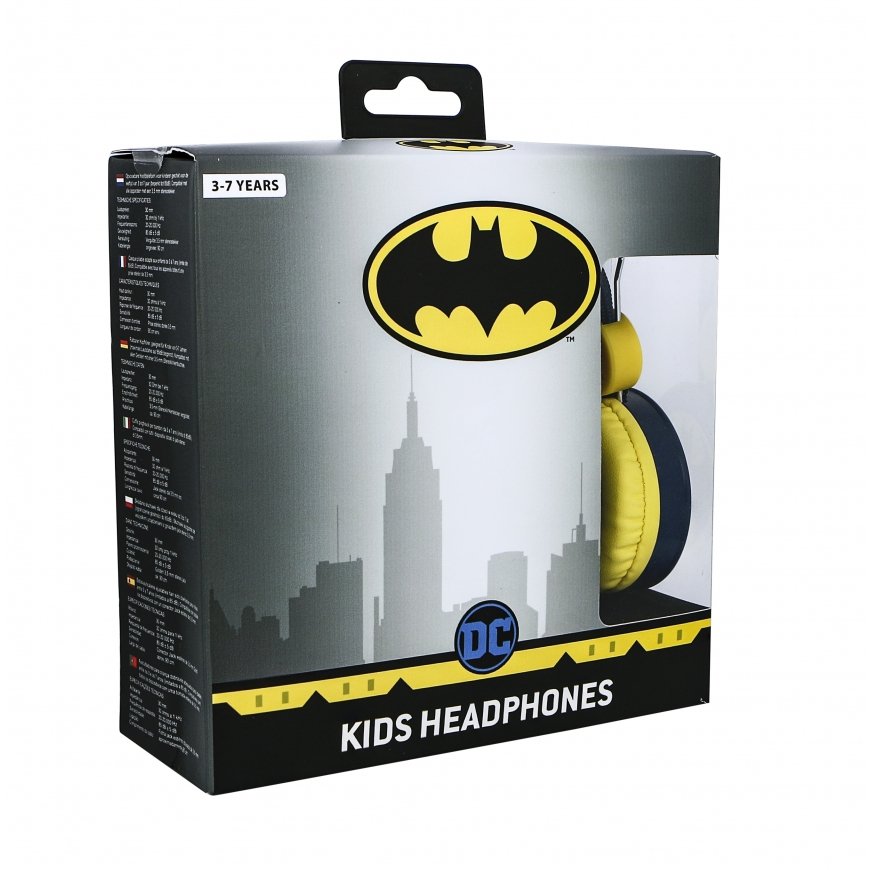 OTL Technologies DC Comics Batman Caped Crusader Kõrvaklapid Juhtmega ühendatud Peavõru Muusika Sini – 5