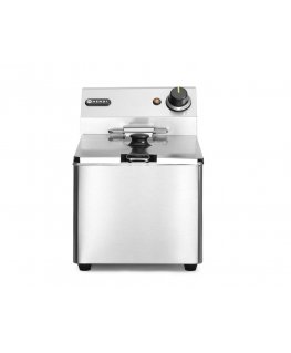Hendi 205822 rasvakeitin Yksi 8 L Erillinen 3500 W Hopea