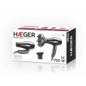 Haeger Perfect Travel hiustenkuivain 750 W musta Haeger Perfect Travel hiustenkuivain 750 W musta