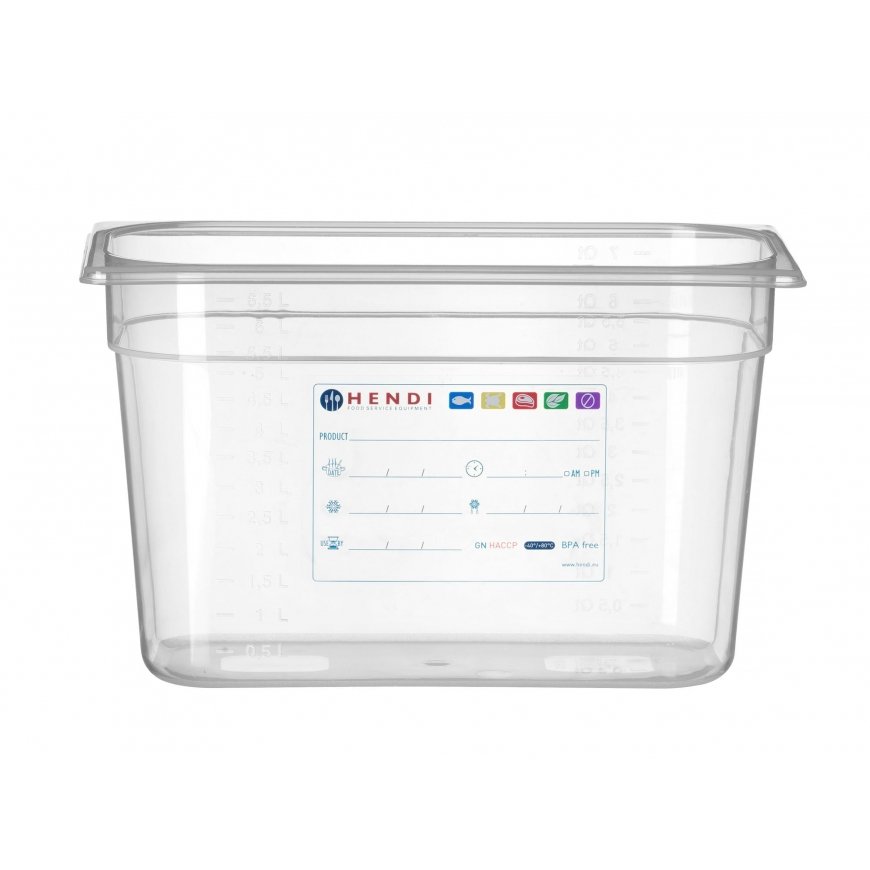 Hendi 880258 pārtikas produktu glabāšanas konteineru
