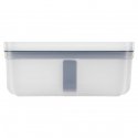 ZWILLING Fresh & Safe Taisnleņķa Konteiners 0,8 L Zils, Balts 1 pcs