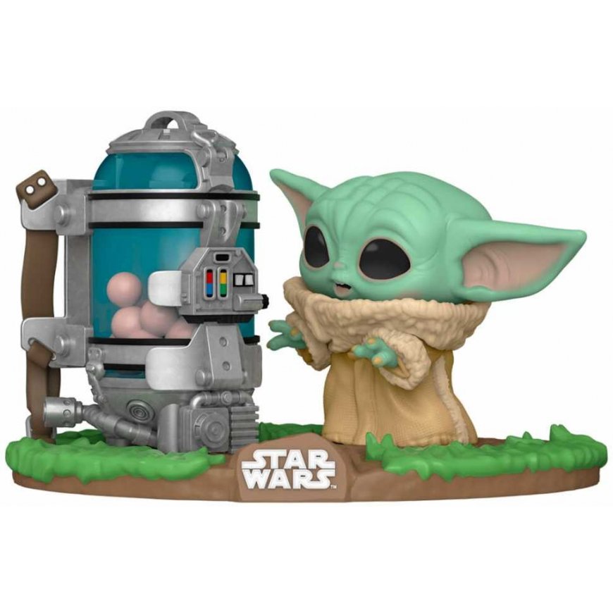 Funko POP -hahmo Star Wars Mandalorian lapsi kanisterin kanssa – 2