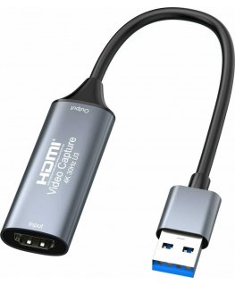 PremiumCord HDMI capture/grabber for recording video/audio to a computer with USB3.0