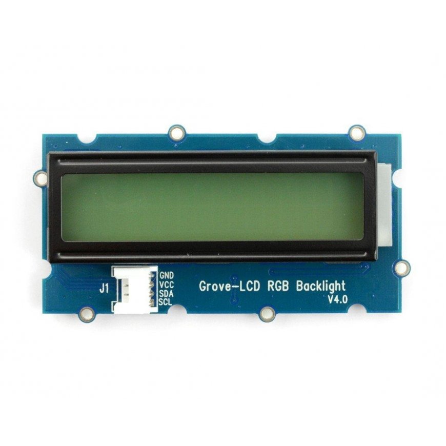 Seeed Studio Grove, 2x16 character LCD display with RGB backlight – 3
