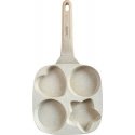 4 in 1 MARBLE FRYING PAN FOR PANCAKES, EGGS, CREPES KLAUSBERG KB-7809 BEIGE 4 in 1 MARBLE FRYING PAN FOR PANCAKES, EGGS, CREPES KLAUSBERG KB-7809 BEIGE
