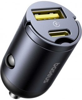 Baseus Tiny Star Mini Car Charger (U+C) 30W Cosmic black
