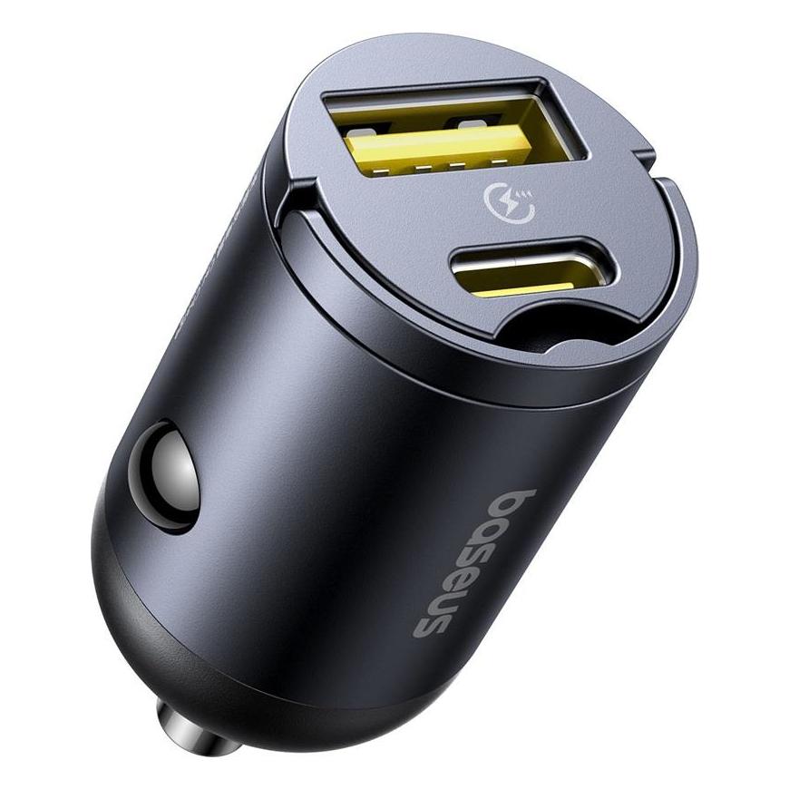 Baseus Tiny Star Mini Car Charger (U+C) 30W Cosmic black – 2