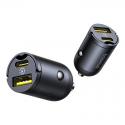 Baseus Tiny Star Mini Car Charger (U+C) 30W Cosmic black Baseus Tiny Star Mini Car Charger (U+C) 30W Cosmic black