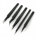 Yihua antistatic tweezers set - 5 pcs Yihua antistatic tweezers set - 5 pcs