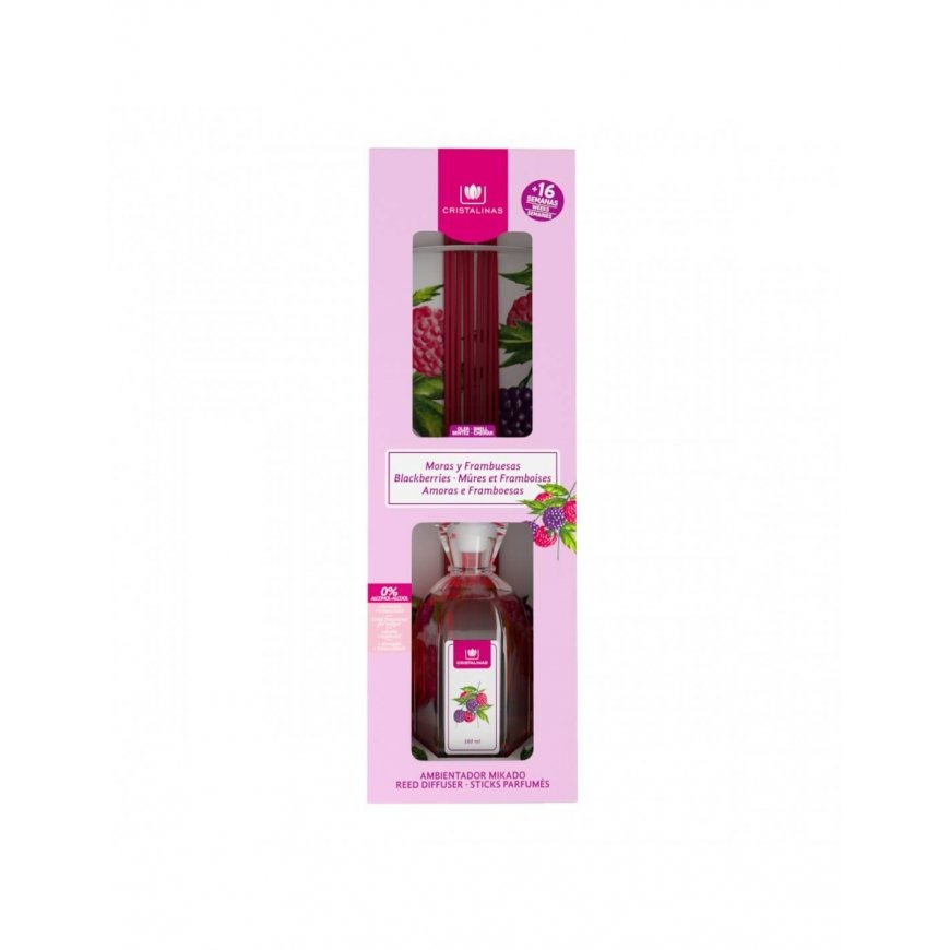 Cristalinas Reed Diffuser 180ml Blackberries – 3