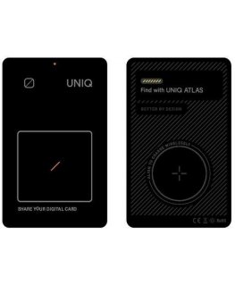 Case UNIQ Localizer NFC Atlasszary/graphite UNIQ-ATLASCARDTRK-GRAPHITE