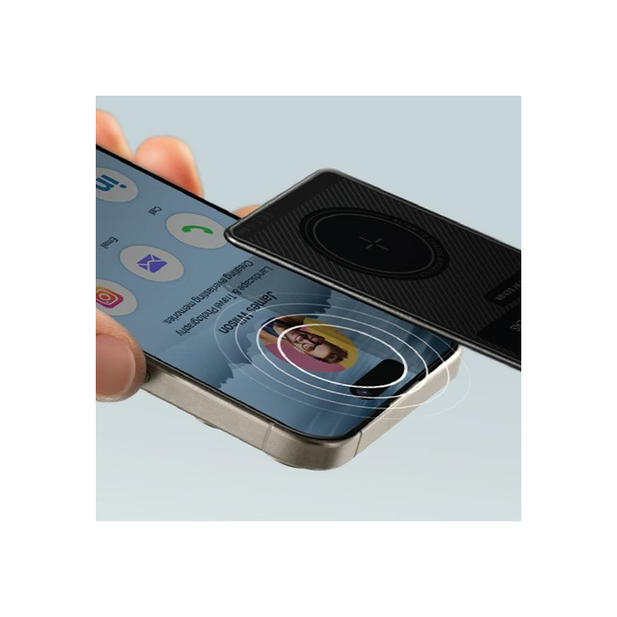 Case UNIQ Localizer NFC Atlasszary/graphite UNIQ-ATLASCARDTRK-GRAPHITE – 4
