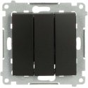 Kontakt Simon TRIPLE SWITCH WITH BACKLIGHT DW31L.01/49-SIMON54 250 V 10 A
