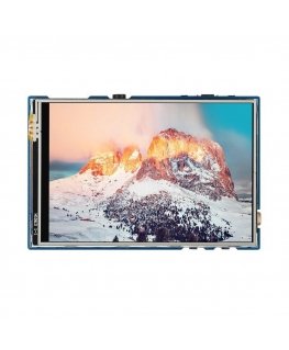 Touchscreen LCD IPS Screen 3.5'' 480x320px + sound - SPI - 65K RGB - Raspberry Pi Pico - Waveshare 20159