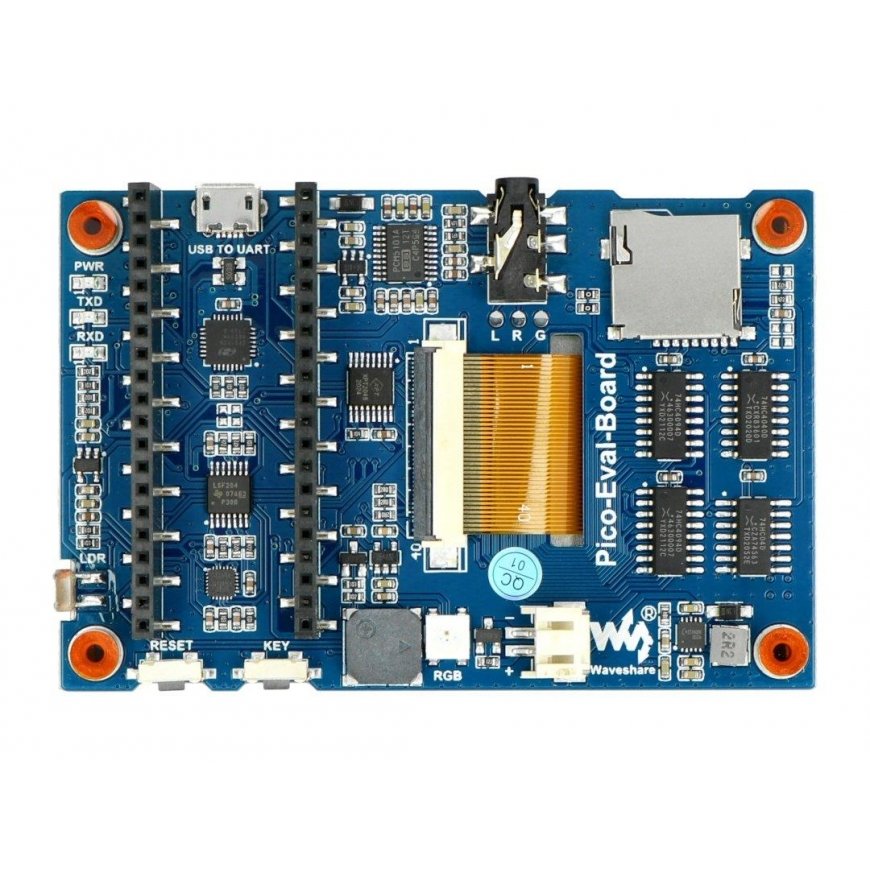 Touchscreen LCD IPS Screen 3.5'' 480x320px + sound - SPI - 65K RGB - Raspberry Pi Pico - Waveshare 20159 – 4