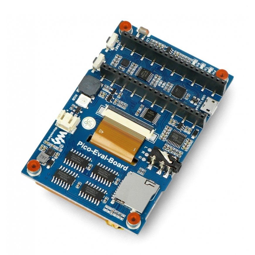 Touchscreen LCD IPS Screen 3.5'' 480x320px + sound - SPI - 65K RGB - Raspberry Pi Pico - Waveshare 20159 – 5