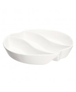 PLATE WITH 3 COMPARTMENTS, 25cm