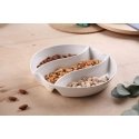 PLATE WITH 3 COMPARTMENTS, 25cm