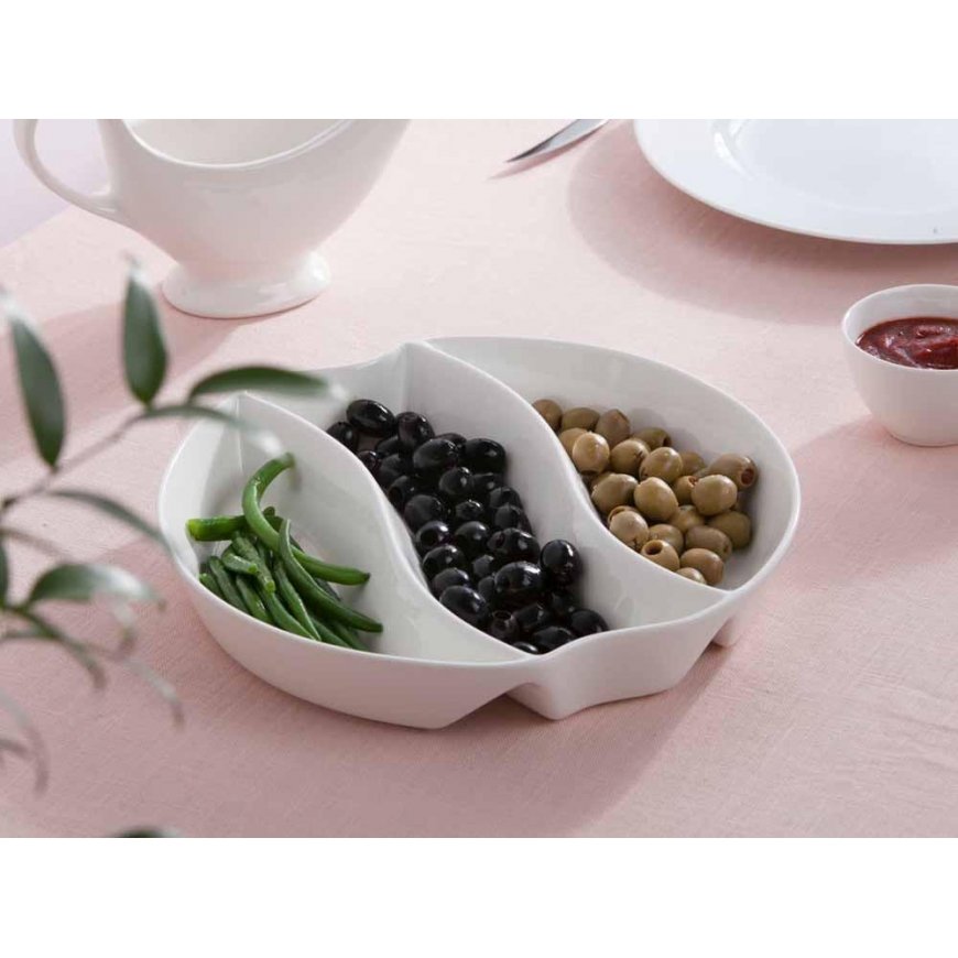 PLATE WITH 3 COMPARTMENTS, 25cm – 5