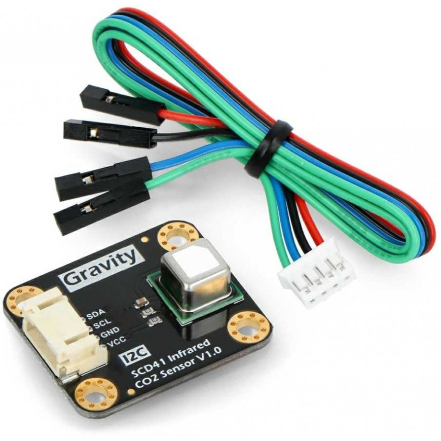Gravity - CO2 carbon dioxide sensor - SCD41 - IR - I2C - 400-5000ppm - DFRobot SEN0536 – 4