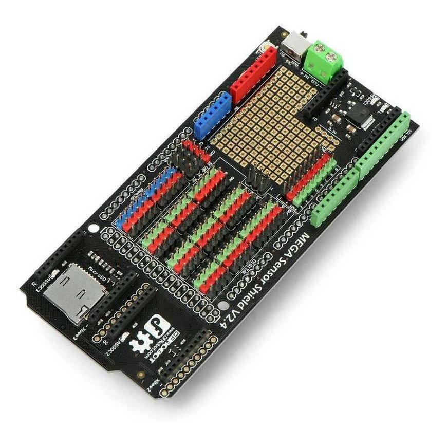Gravity - I/O Sensor Extension V2.4 - Arduino Mega I/O Pin Expansion - DFRobot DFR0165