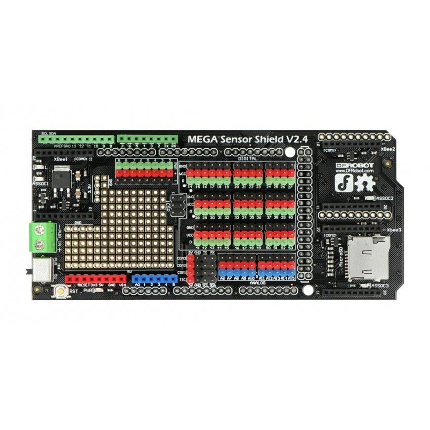 Gravity - I/O Sensor Extension V2.4 - Arduino Mega I/O Pin Expansion - DFRobot DFR0165 – 2