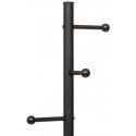 5five Simply Smart BLACKMARBLE coat rack with 6 metal hooks, 173 cm 5five Simply Smart BLACKMARBLE coat rack with 6 metal hooks, 173 cm