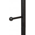 5five Simply Smart BLACKMARBLE coat rack with 6 metal hooks, 173 cm 5five Simply Smart BLACKMARBLE coat rack with 6 metal hooks, 173 cm