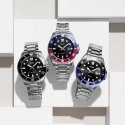 Miesten kello Casio MDV-107D-1A1VEF Black Silver (Ø 46 mm)