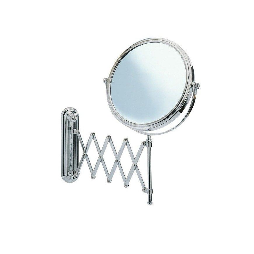 ARM DELUXE cosmetic mirror with telescopic arm, x5 magnification, WENKO