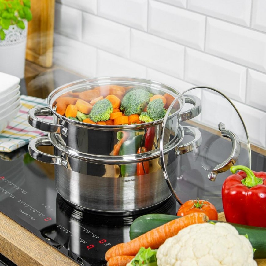 STEAM POT KLAUSBERG 3 ELEM. 18cm KB-7135 – 5