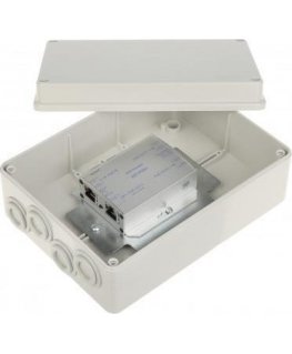 EXTENDER POE PULSAR EXT-POE3H in a sealed housing, for 3 IP cameras