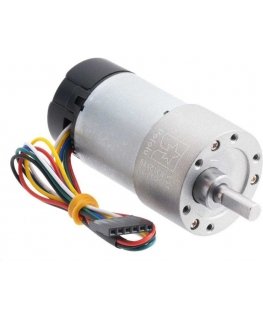 30:1 metal motor 12V 37Dx68Lmm with 64 CPR encoder, Pololu 4752