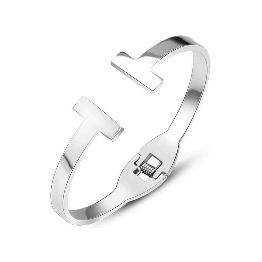 Troli Luxury teräsranneke naisille