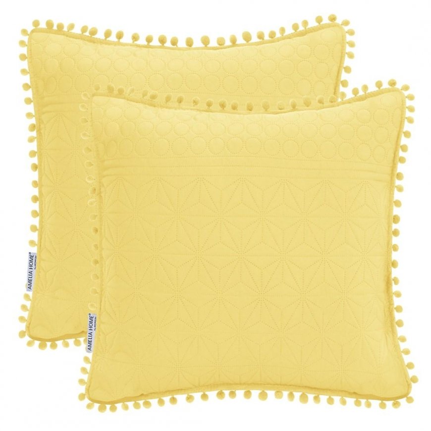 AmeliaHome Decorative pillowcase AH HONEY 45x45*2 – 2