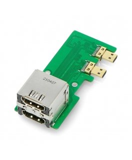 Levy microHDMI:llä - HDMI-sovitin Raspberry Pi 4B:lle - Uctronics U6129