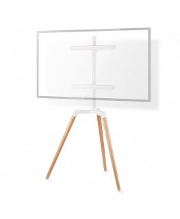 Nedis TVSM7060WT televizoriaus laikiklis 165,1 cm (65") Ruda, Balta