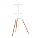 Nedis TVSM7060WT TV mount/stand 165.1 cm (65") Brown, White Nedis TVSM7060WT TV mount/stand 165.1 cm (65") Brown, White