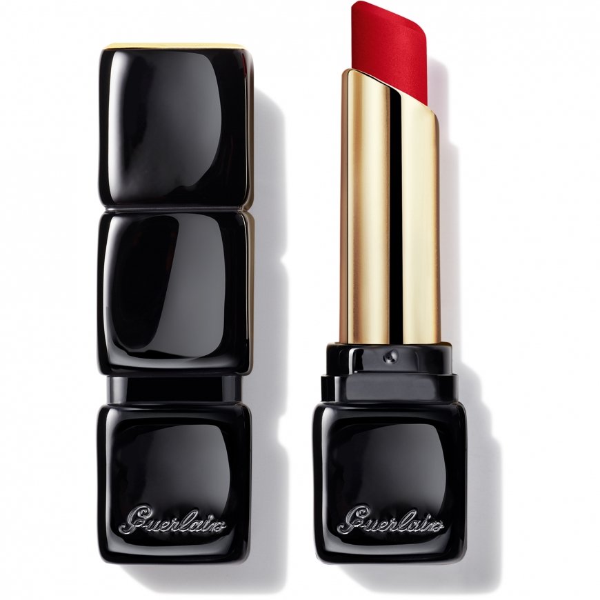 Guerlain KissKiss Tender Matte n°910 Wanted Red
