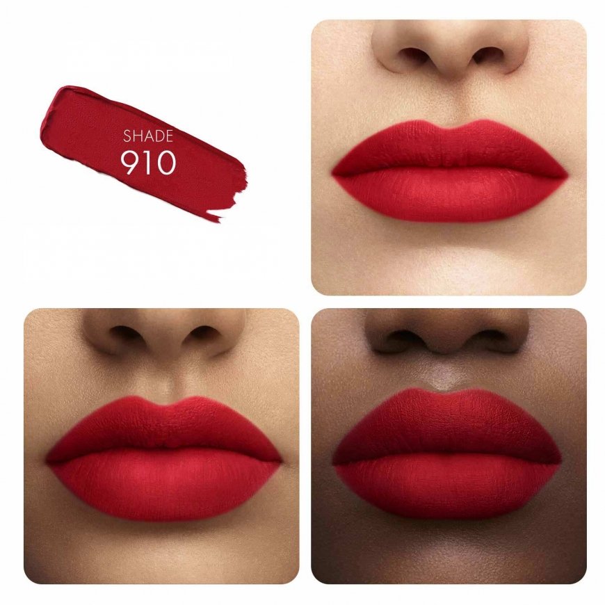 Guerlain KissKiss Tender Matte 2,8 g 910 Wanted Red Матовый – 2